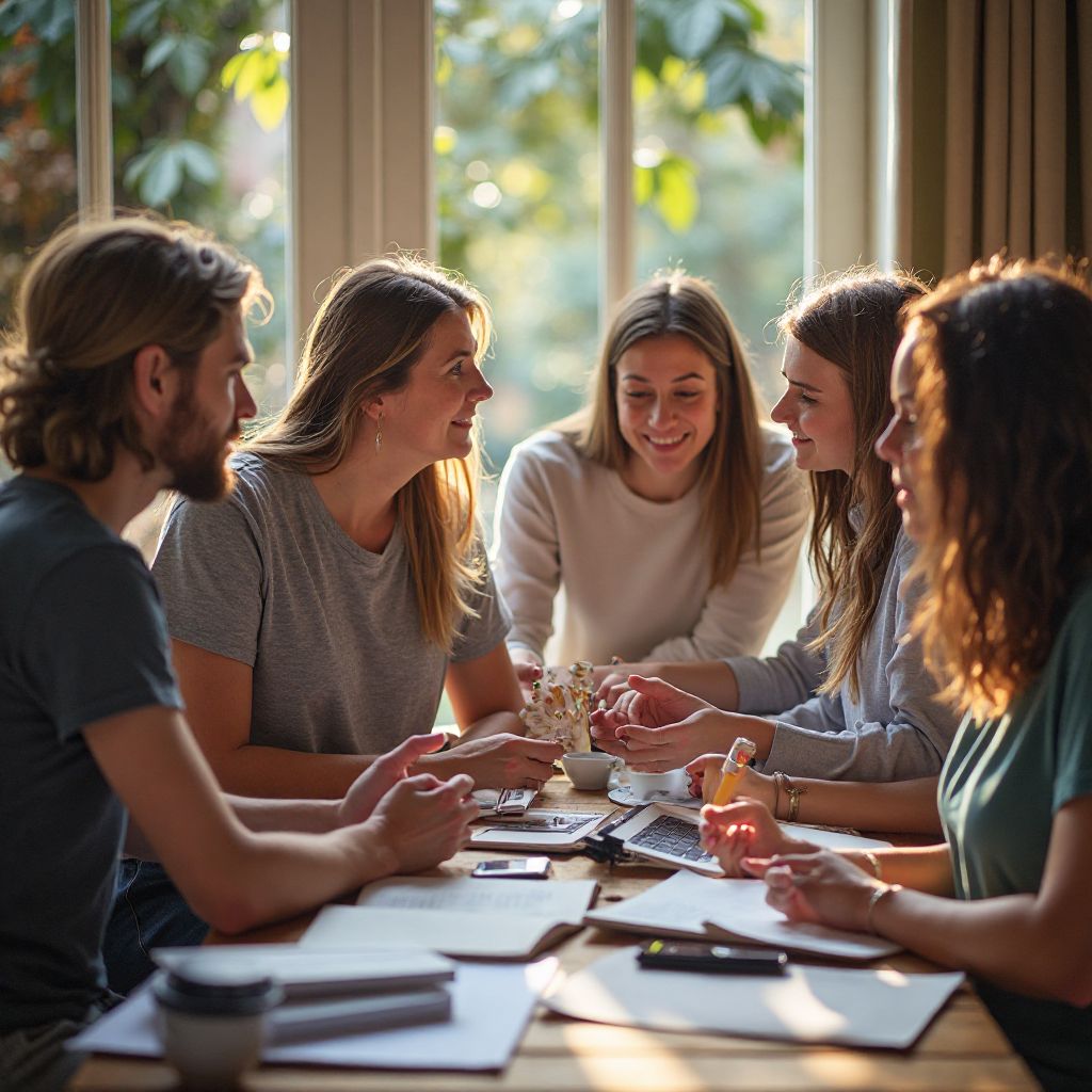 Travel language workshop with interactive activities